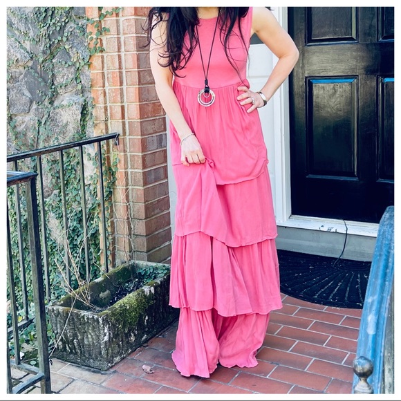 BEAUTIFUL ROSE LAYERED TANK MAXI DRESS - Picture 8 of 8